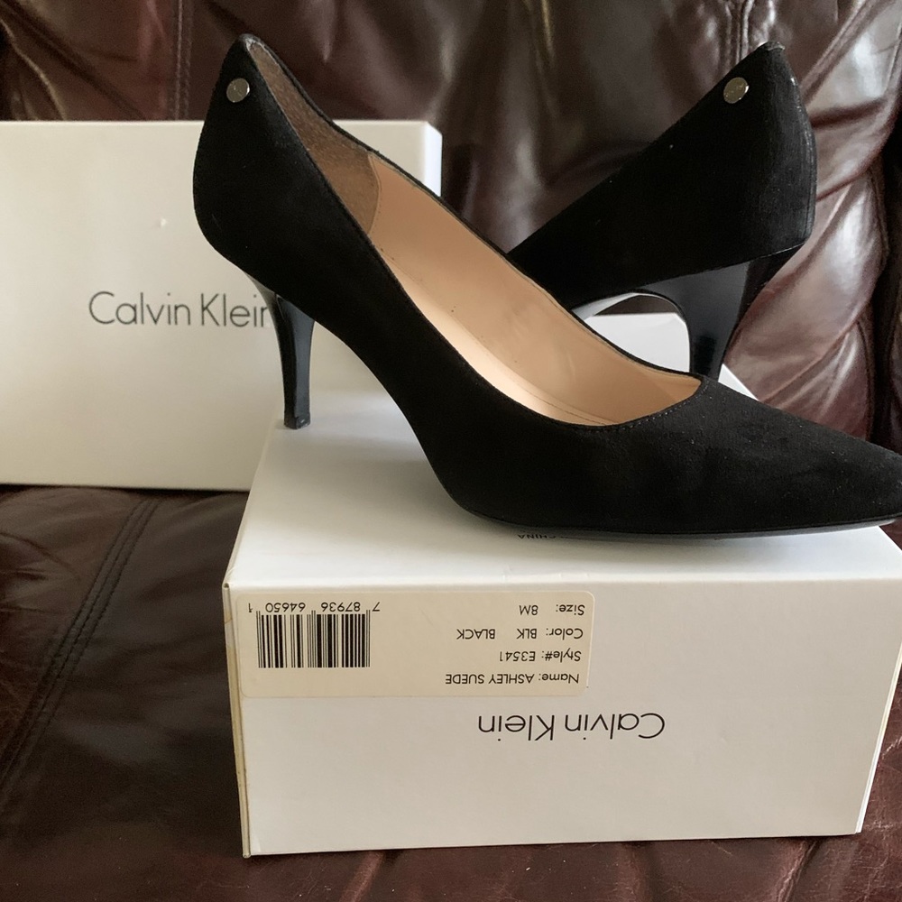New Black Calvin Klein Heels